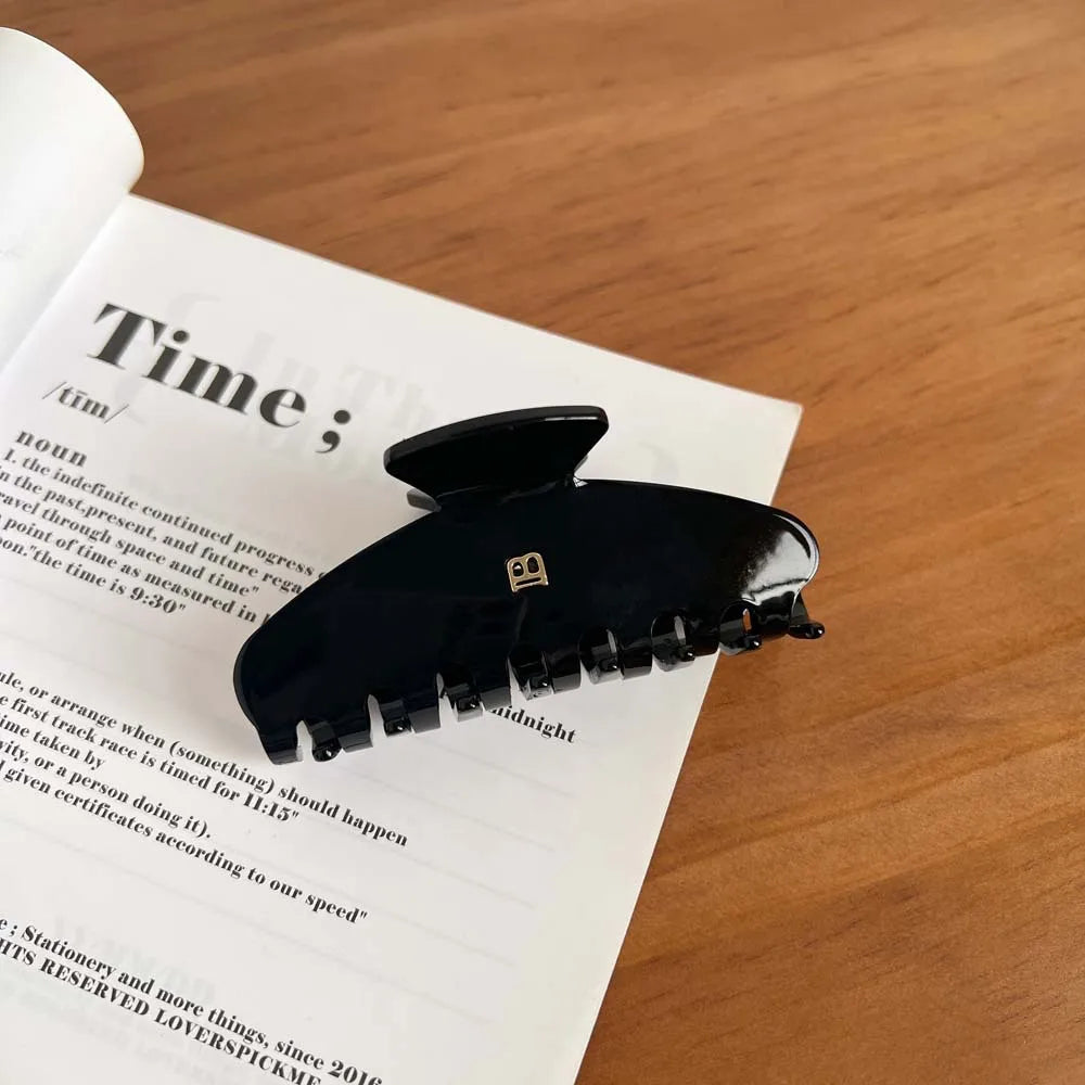 Solid - colored Hair Clips, Claw Clips. Unique and casual summer style for family. Acetate, handmade. High - quality. Fashion